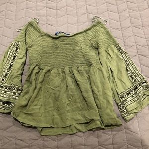 Off the shoulder top